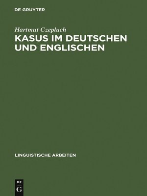 cover image of Kasus im Deutschen und Englischen